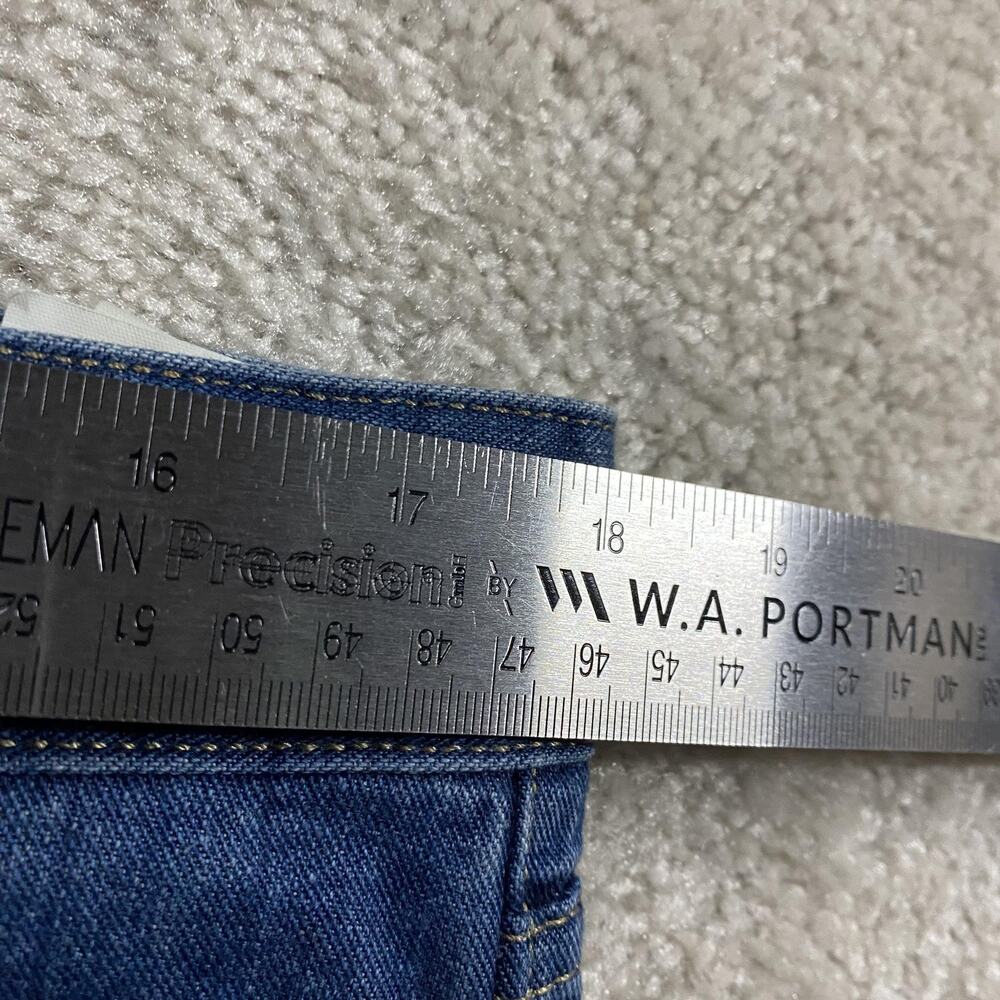 Ermenegildo Zegna Jeans Mens 36x32 Blue Regular Straight Leg Denim Made Italy - Picture 6 of 10